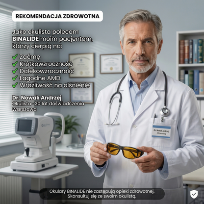 Binalide™ - Pozbądź się agresywnych reflektorów